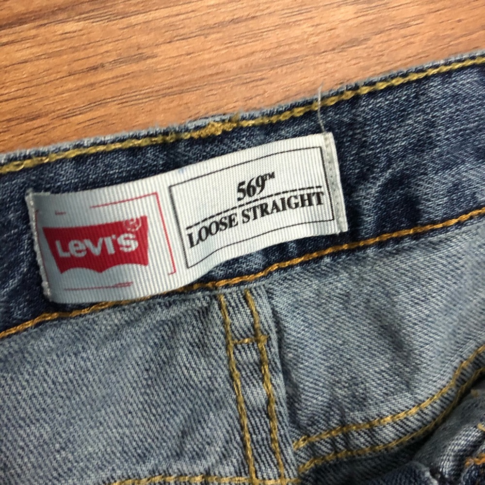 ✅SOLD✅✅boys Levi's 569 jeans 14 27 loose stra - Picture 8 of 8